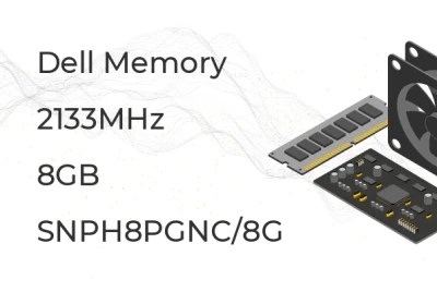 SNPH8PGNC/8G Память Dell 8-GB 2133MHz PC4-17000 Memory SNPH8PGNC/8G - фото 10099