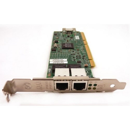 39Y6093 Сетевая Карта IBM NetXtreme 1000T Dual Port Ethernet Adapter (Broadcom) BCM95704CA40 BCM5704CKRB Dual Port 2x1Гбит/сек PCI/PCI-X 39Y6093 - фото 10692