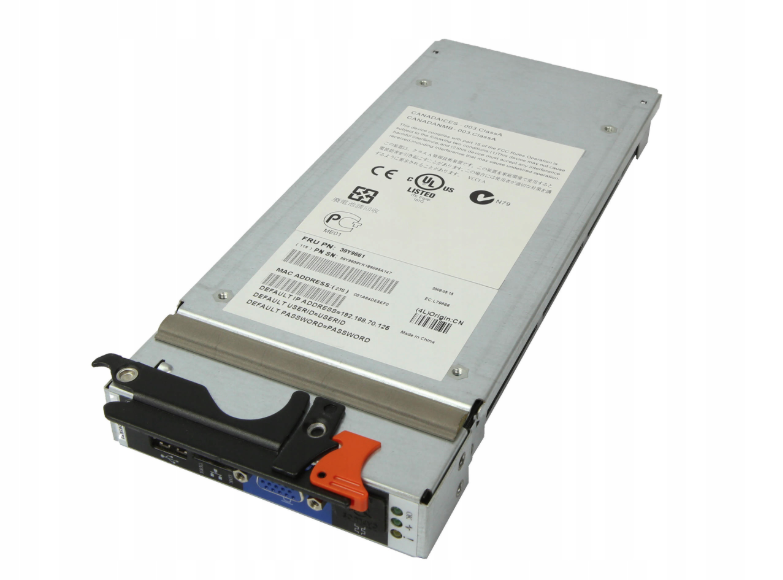 39Y9661 Модуль IBM eServer BladeCenter Advanced Management Module 2xLAN SVGA 2USB 39Y9661 - фото 10819