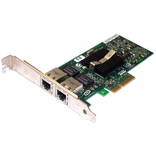 412651-001 Сетевая карта HP Intel NC360T PCIe 2-port Gigabit (1000Base-T) server NIC adapter - Includes a standard-height bracket attached 412651-001 - фото 11499