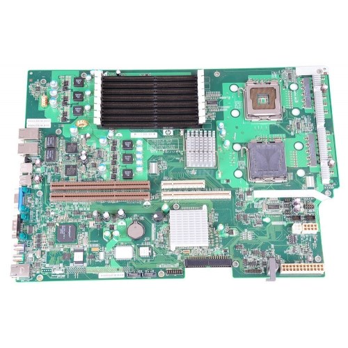 440633-001 Материнская Плата Hewlett-Packard i5000X Dual Socket 771 8FBD 2SATAII U100 PCI-E16x PCI-E8x 2PCI-X 2GbLAN E-ATX 1333Mhz 1U For DL140G3 440633-001 - фото 12540