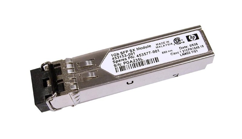 453153-001 Трансивер HP BLc Virtual Connect 453151-B21 1Gbps 1000Base-SX Multi-mode Fiber 550m 850nm Duplex LC Connector SFP Transceiver 453153-001 - фото 12931