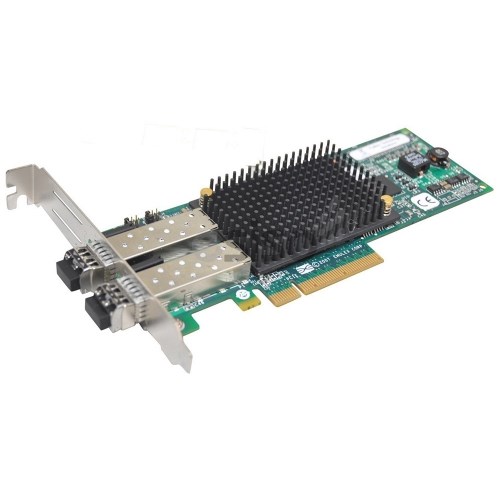 489193-001 Контроллер HP PC Board - PCIe dual-port Fiber Channel (FC) 82e Host Bus Adapter (HBA) board 489193-001 - фото 13760