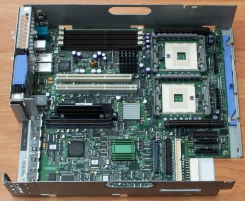 48P9026 Материнская Плата IBM ServerWorks GC-SL Dual Socket 604 4DDR UW320SCSI U100 2PCI-X + 2PCI-X PCI 2SCSI 2GbLAN Video ATX 400Mhz For xSeries 345 11X 12X 21X 22X 23X 24X 31X 32X 48P9026 - фото 13768