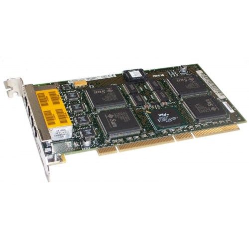 501-4366 Сетевая Карта SUN Microsystems X1034A Quad Port Fast Ethernet Adapter i21154BE 4x1000Мбит/сек 4xRJ45 PCI/PCI-X 501-4366 - фото 14305