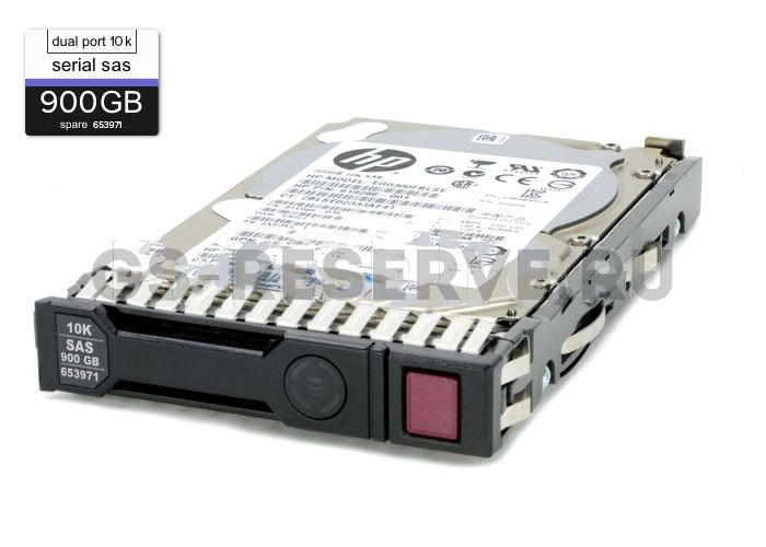 652589-B21 Жесткий диск HP 900GB 10K 2.5'' SAS 6Gb/s 652589-B21 - фото 16424