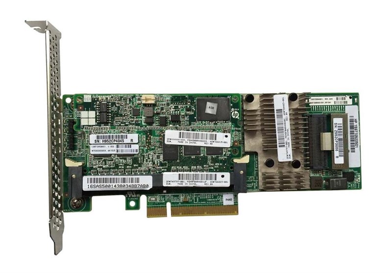 726821-B21 Контроллер HPE SAS Controller Smart Array P440/4GB FBWC/12G/int. Single mini-SAS port /PCIe3.0 X8/incl. h/h & f/h. Brckt 726821-B21 - фото 17689