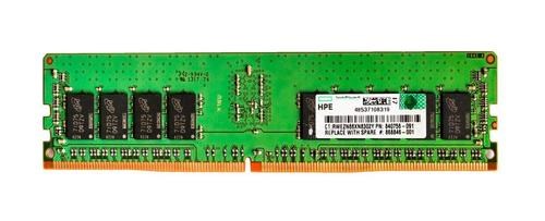 840756-091 Оперативная память HPE 16GB PC4-21300 DDR4-2666MHz ECC Registered CL19 288-Pin DIMM 1.2V Dual Rank Memory Module 840756-091 - фото 18342