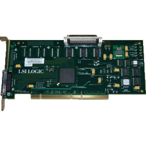 A6828A Контроллер SCSI HP (LSI Logic) LSI8955-66HP LSI22915 LSI53C1000 Int-68Pin Ext-HDCI UW160SCSI PCI/PCI-X A6828A - фото 19001