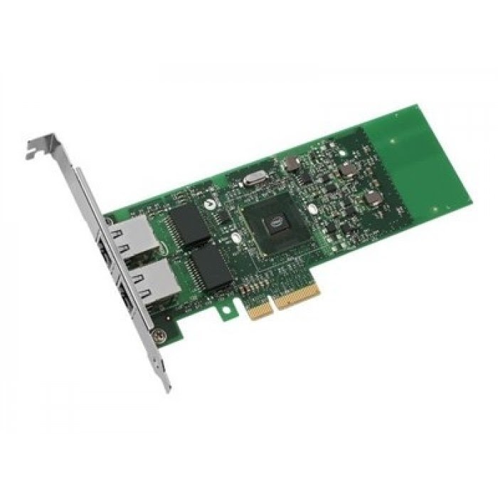 E1G42ET Intel Сетевая карта 10/100/1000M server RJ45 PcIe 4x Dual port Copper E1G42ET - фото 21328