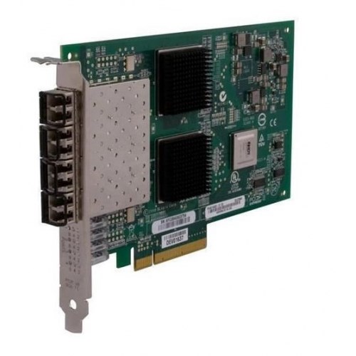 QLE2564-CK Qlogic 8Gbps quad-port Fibre Channel-to-x8/x8 PCI Express adapter, multi-mode opti QLE2564-CK - фото 25172