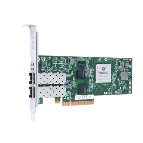 QLE3242-SR-CK Qlogic Dual-port 10GbE Ethernet to PCIe Intelligent Ethernet Adapter with SR optical transceivers QLE3242-SR-CK - фото 25180