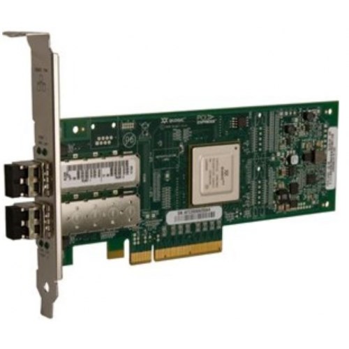 QLE8142-SR-CK Qlogic Dual-port 10GbE-to-PCI Express Converged Network Adapter with SFP+ SR optical modules supporting distances up to 300m QLE8142-SR-CK - фото 25184