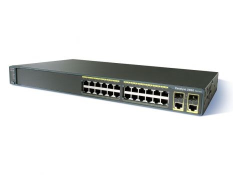 WS-C2960-24TT-L Коммутатор Cisco Catalyst 2960 24 10/100 + 2 1000BT LAN Base Image WS-C2960-24TT-L - фото 26270