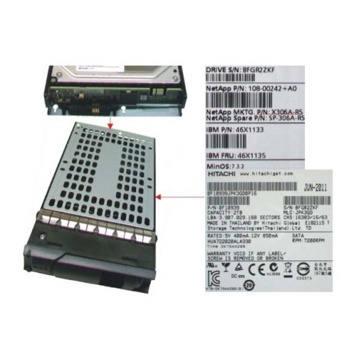 X306A-R5 Жесткий диск NetApp X306A-R5 X306A-R5 - фото 26405