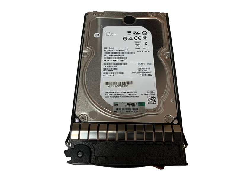 864258-001 HPE 2TB SAS 12G 7.2K LFF DS Hard Drive 864258-001 - фото 26671