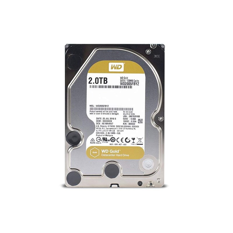 Жесткий диск Western Digital WD2005FBYZ 2Tb 7200 SATAIII 3.5" HDD WD2005FBYZ - фото 26761