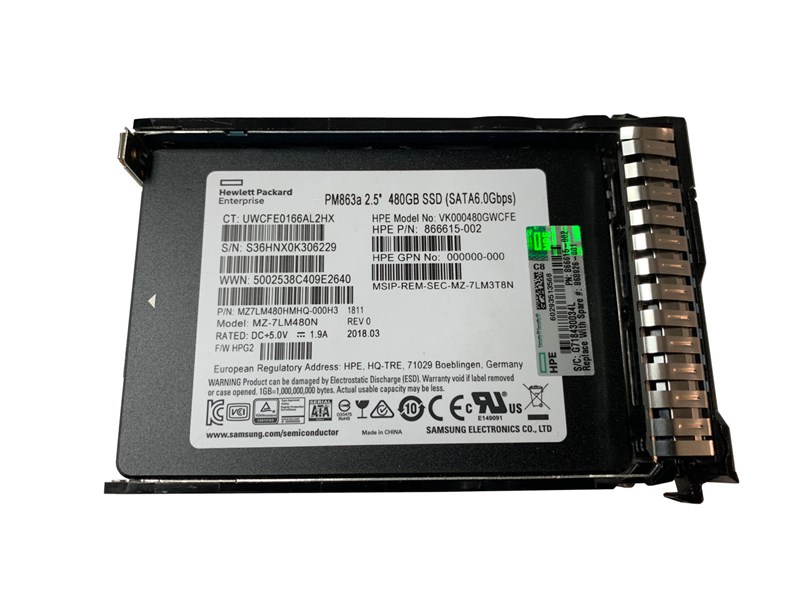 Жесткий диск HP 868818-B21 480Gb SATAIII 2,5" SSD 868818-B21 - фото 26941