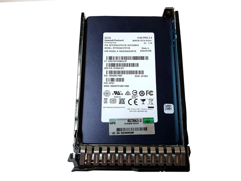 P05994-B21 HPE 3.84TB SATA MU SFF SC DS Solid State Drive P05994-B21 - фото 26957