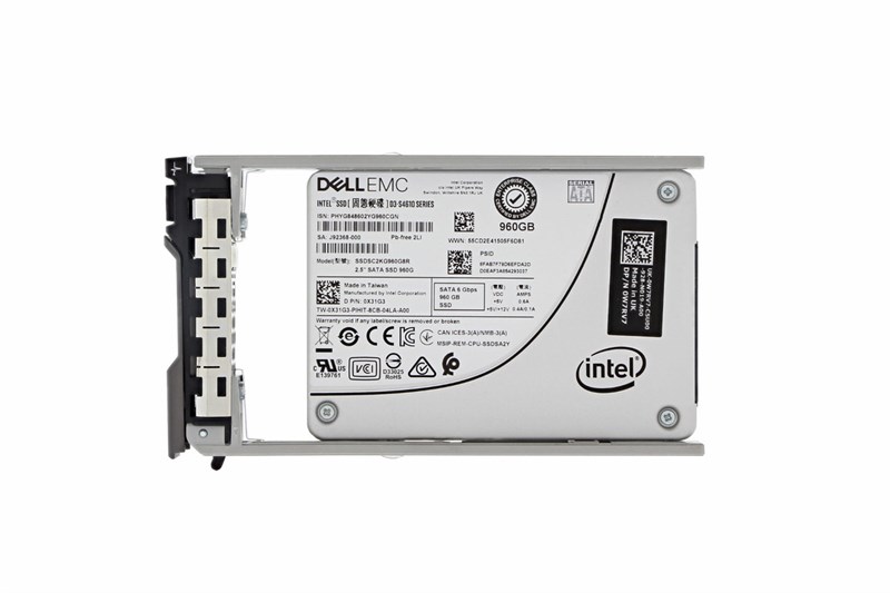 X31G3 DELL D3-S4610 960GB MU SATA 6G SFF Solid State Drive X31G3 - фото 27006