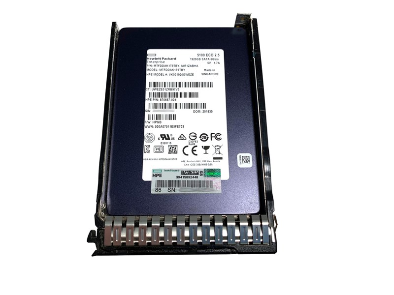 875513-B21 HPE 1.92TB SATA 6G RI SFF SC DS SSD 875513-B21 - фото 27050