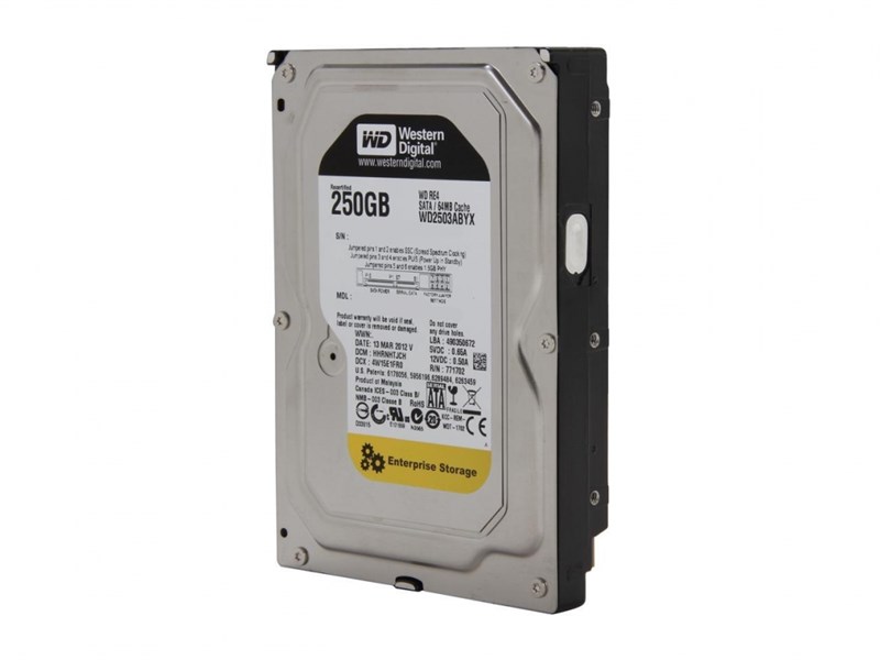 Жесткий диск Western Digital WD2503ABYX 250Gb SATAII 3,5" HDD WD2503ABYX - фото 28236