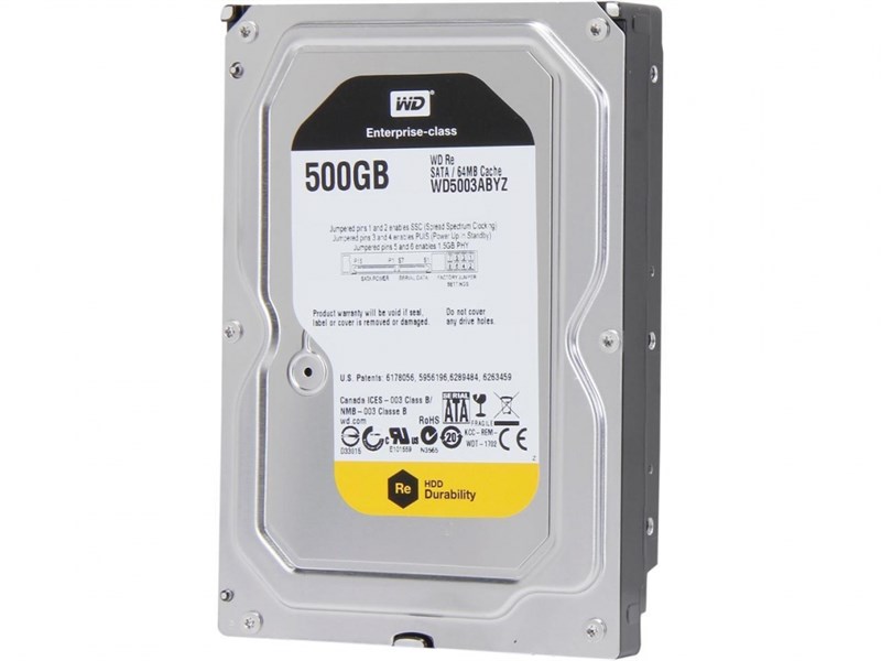 Жесткий диск Western Digital WD5003ABYZ 500Gb SATAIII 3,5" HDD WD5003ABYZ - фото 28407