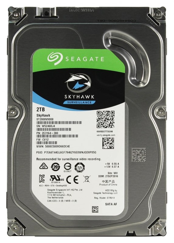 Жесткий диск Seagate ST2000VX008 2Tb 5900 SATAIII 3.5" HDD ST2000VX008 - фото 28793