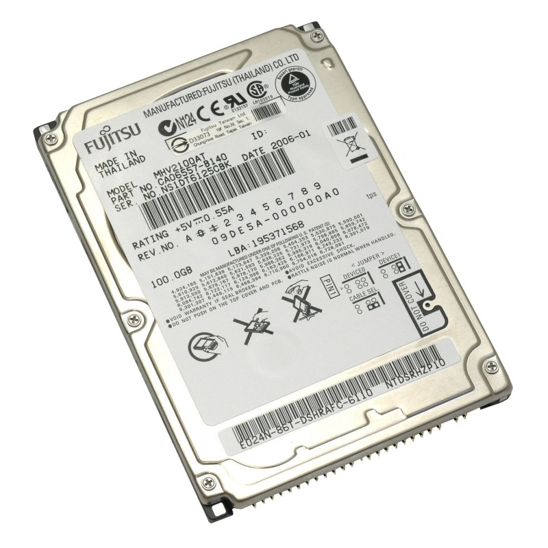 Жесткий диск Fujitsu MHV2100AT 100Gb 4200 IDE 2,5" HDD MHV2100AT - фото 30904