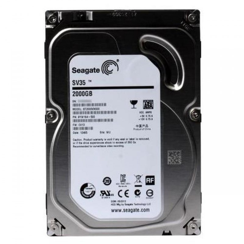 Жесткий диск Seagate 9YW164 2Tb SATAIII 3,5" HDD 9YW164 - фото 31093