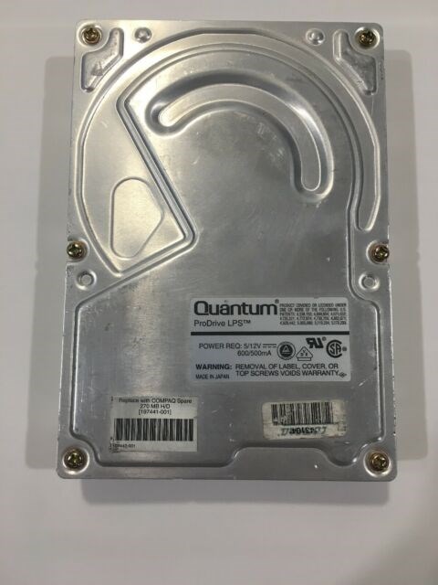 Жесткий диск Quantum MV27A011 4500 IDE 3.5" HDD MV27A011 - фото 31214