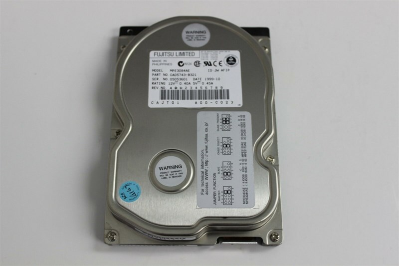 Жесткий диск Fujitsu CA05743-B321 8,4Gb 5400 IDE 3.5" HDD CA05743-B321 - фото 31400