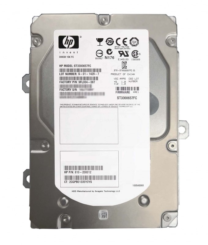 Жесткий Диск HP Seagate Cheetah 810-200012 300Gb 3,5" 810-200012 - фото 31482