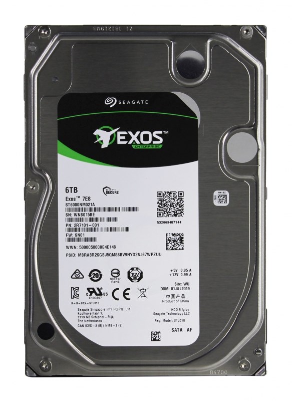 Жесткий диск Seagate 2R7101 6Tb 7200 SATAIII 3.5" HDD 2R7101 - фото 32070