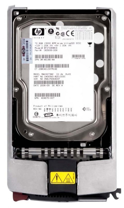 Жесткий диск HP CA06560-B20100DC 72,8Gb U320SCSI 3.5" HDD CA06560-B20100DC - фото 32320