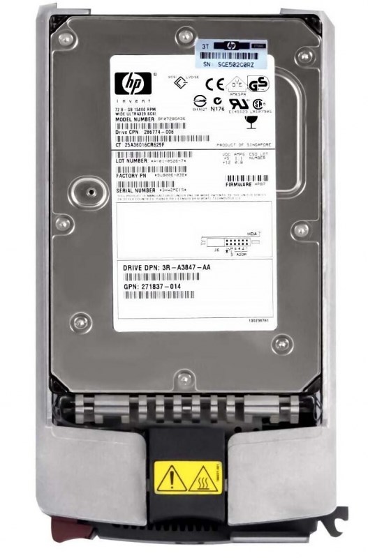 Жесткий диск HP 9U8006-038 72,8Gb U320SCSI 3.5" HDD 9U8006-038 - фото 32335