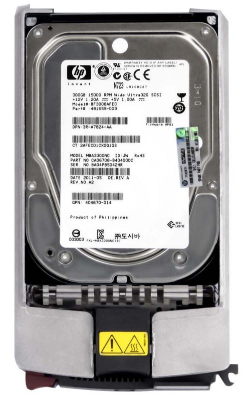 Жесткий диск HP CA06708-B40400DC 300Gb U320SCSI 3.5" HDD CA06708-B40400DC - фото 32342