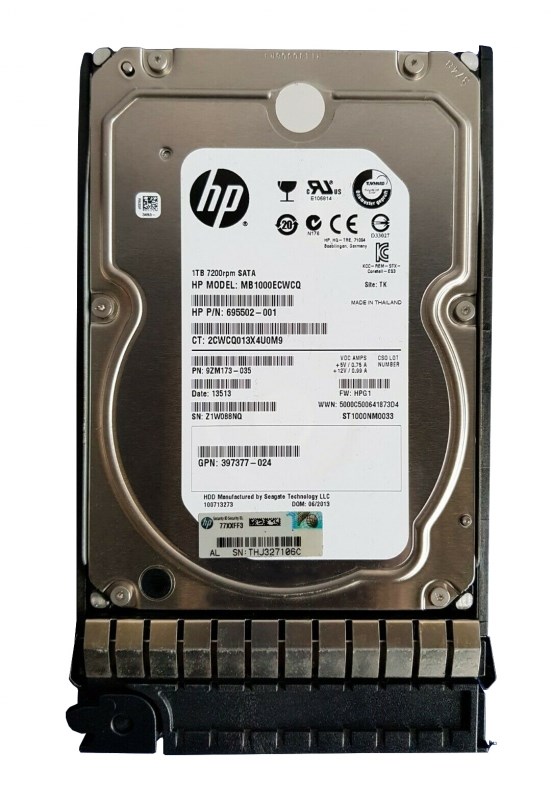 Жесткий диск HP 454146-TV1 1Tb SATAIII 3,5" HDD 454146-TV1 - фото 32442