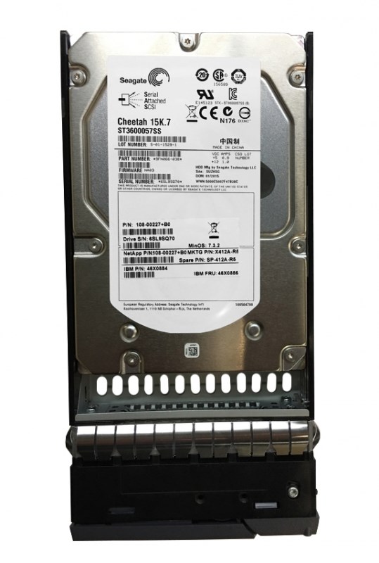 Жесткий диск Network Appliance 108-00227+B0 600Gb SAS 3,5" HDD 108-00227+B0 - фото 33138