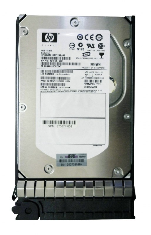 Жесткий диск HP 9Z3066-033 72Gb SAS 3,5" HDD 9Z3066-033 - фото 33523