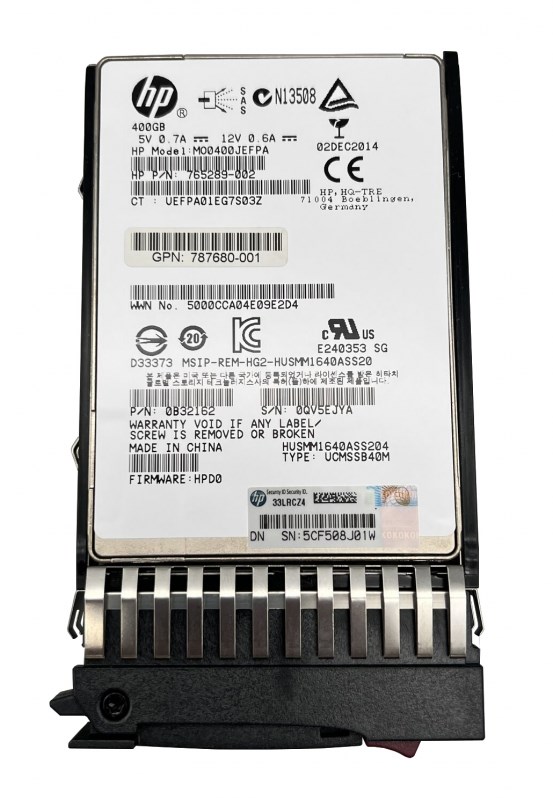 Жесткий диск HP 873349-B21 400Gb SAS 2,5" SSD 873349-B21 - фото 34353