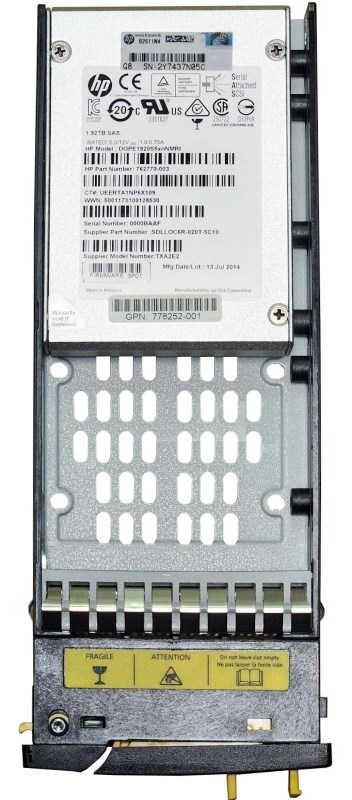 Жесткий диск HP J8S13B 1,92Tb SAS 2,5" SSD J8S13B - фото 35133