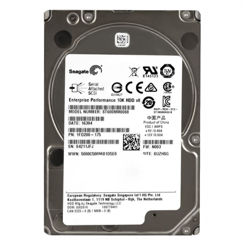 Жесткий диск Seagate 1FD200 600Gb SAS 2,5" HDD 1FD200 - фото 35300