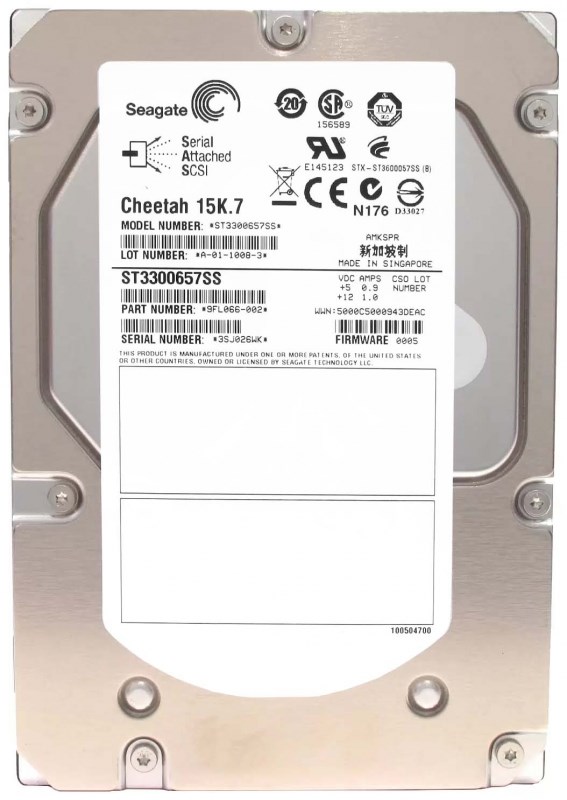 Жесткий диск Seagate 9FL066 300Gb SAS 3,5" HDD 9FL066 - фото 35411