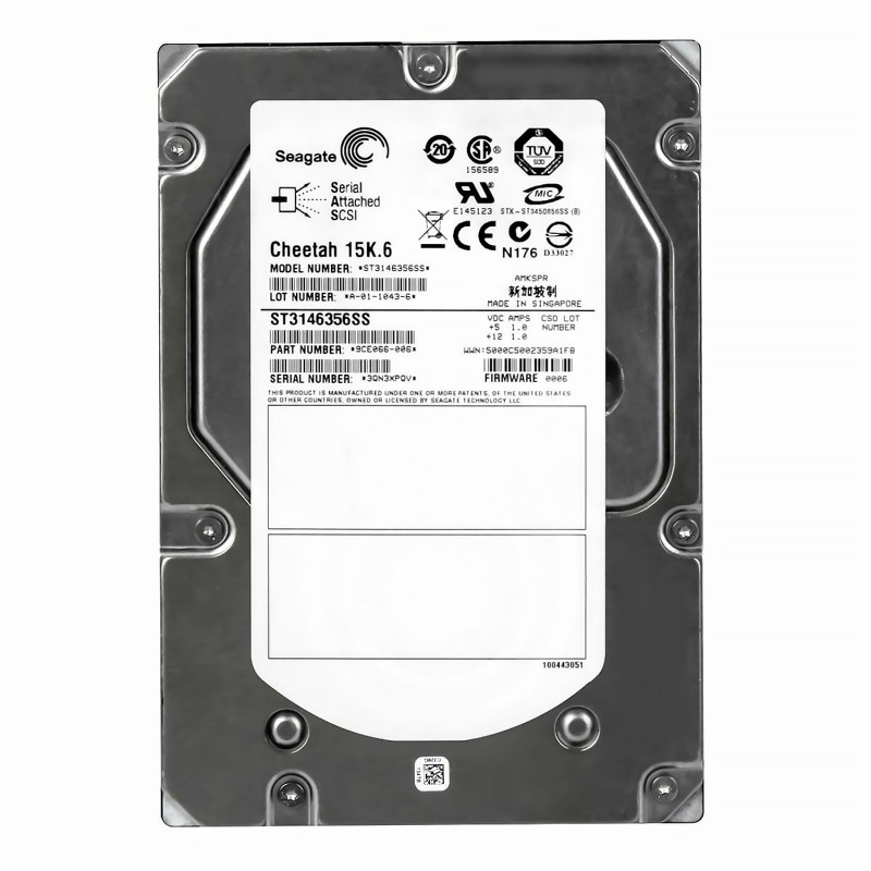 Жесткий диск Seagate 9CE066 146Gb SAS 3,5" HDD 9CE066 - фото 35414