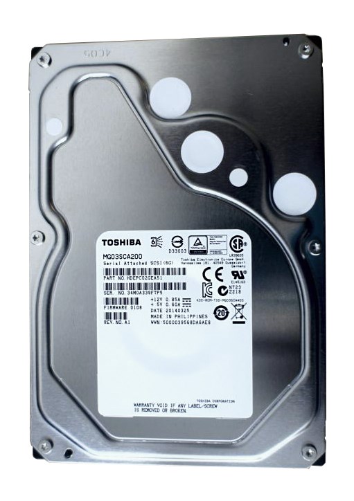 Жесткий диск Toshiba MG03SCA200 2Tb 7200 SAS 3,5" HDD MG03SCA200 - фото 35709