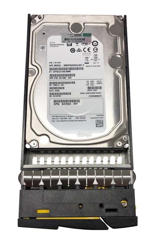 Жесткий диск HP 3PAR P9B44A 8Tb 7200 SAS 3,5" HDD P9B44A - фото 35817