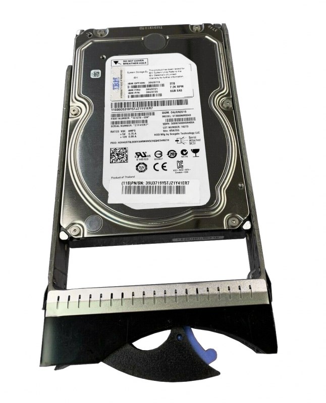 Жесткий диск IBM 39U3719 3Tb SAS 3,5" HDD 39U3719 - фото 35873