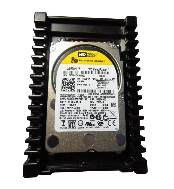 Жесткий диск Dell N961M 80Gb SATAII 2,5" HDD N961M - фото 37060