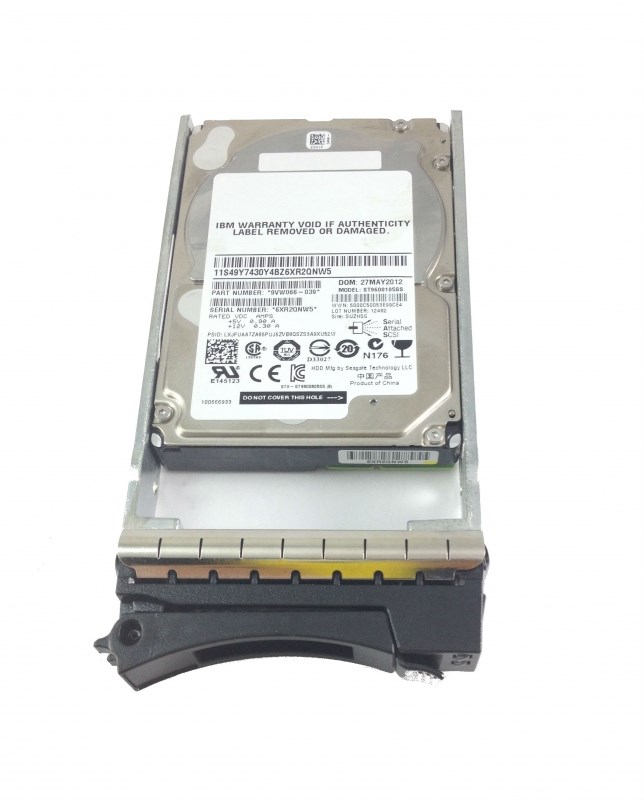 Жесткий диск IBM 49Y7430 600Gb 10000 SAS 2,5" HDD 49Y7430 - фото 37589